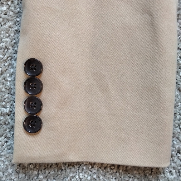 NWT 42R J.Crew Factory Thompson University Blazer TruTemp Khaki Twill Sport Coat - Picture 9 of 15